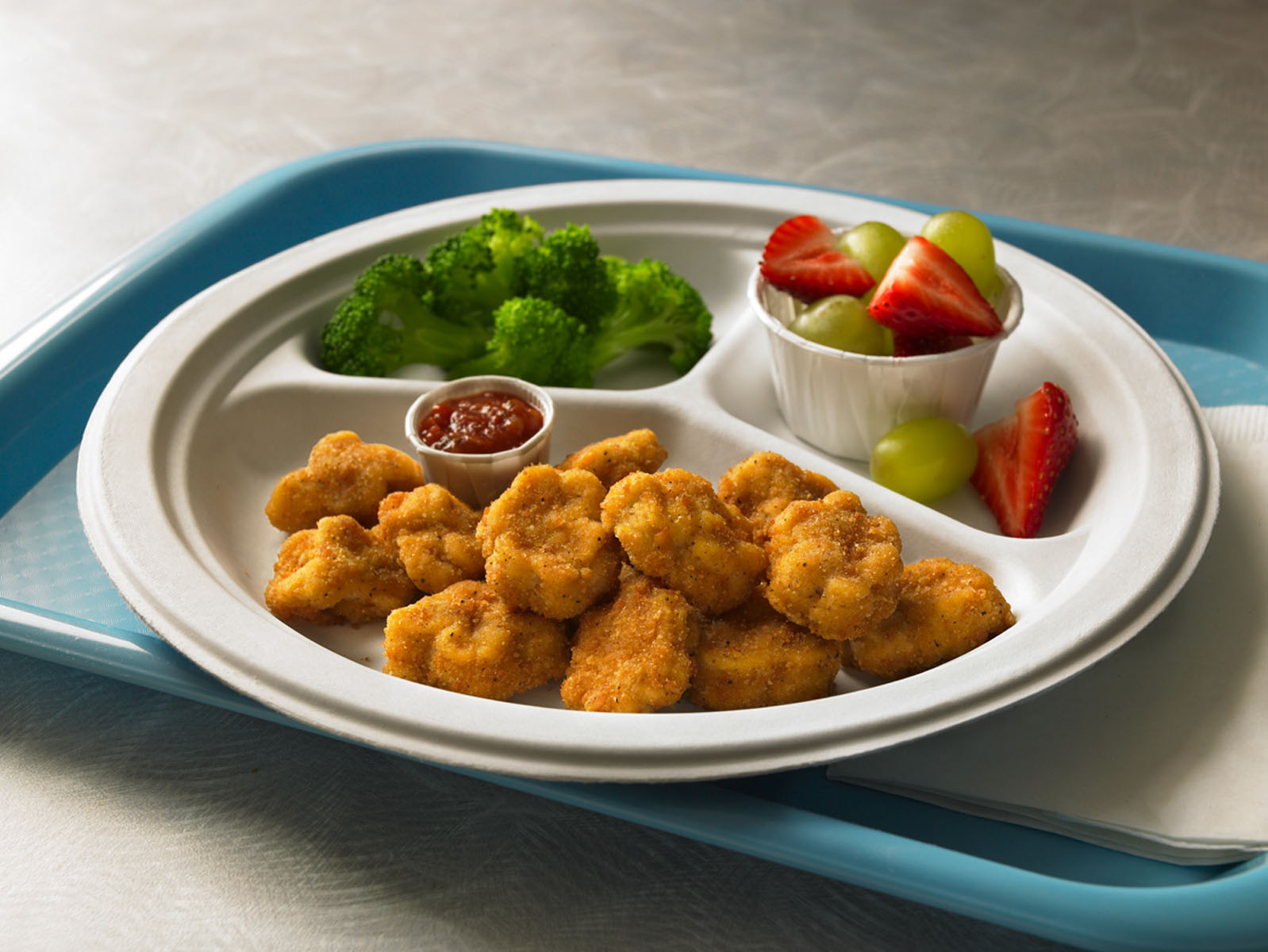 PERDUE® SNACK-ATIZERS® NO ANTIBIOTICS EVER, Fully Cooked, Whole Grain Breaded Chicken Breast Chunks, CN…<br/>(89541)